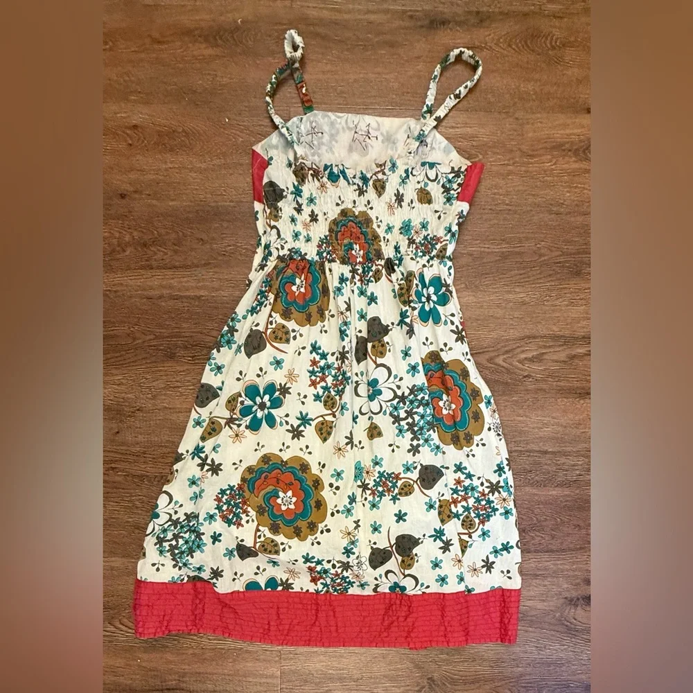 🌸 Magic Boho Floral Cotton Sundress - Picture 2 of 11